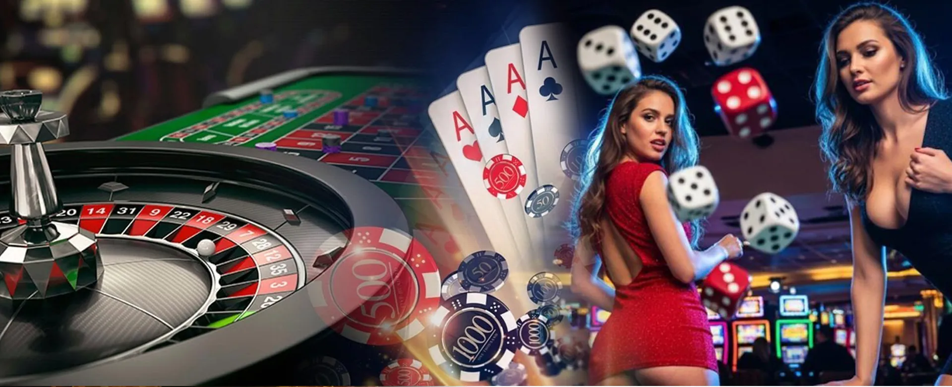 Dynamic PHBET Casino background showing various casino games